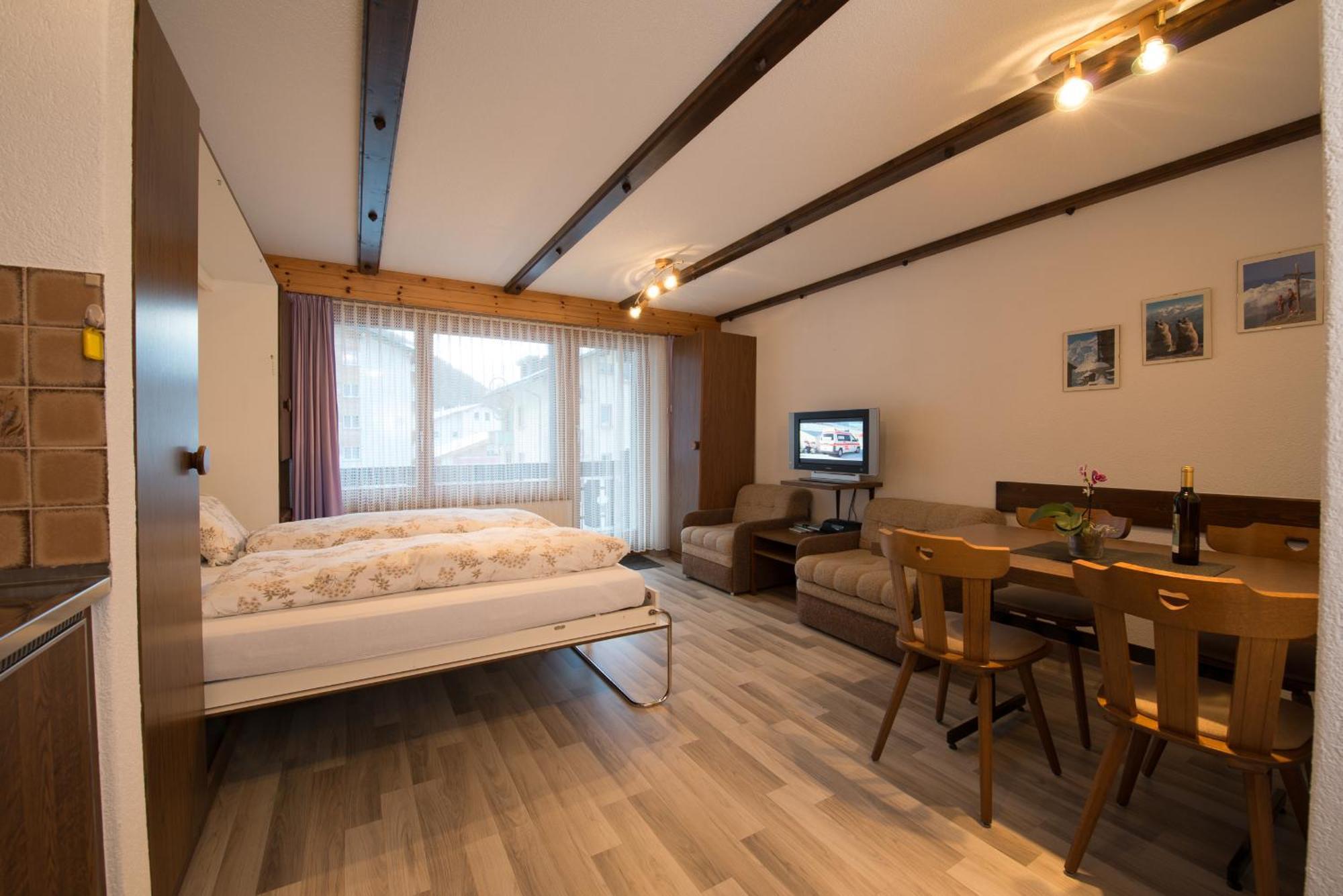 사스-알마겔 Haus Alba 아파트 객실 사진